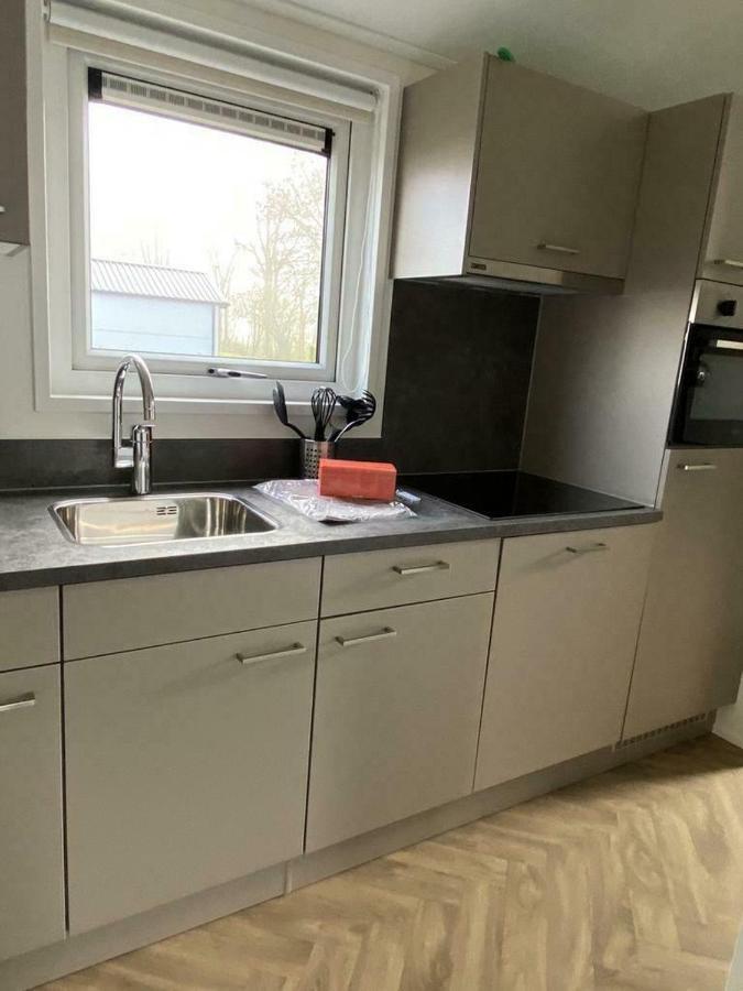 Luxe En Gezellig Chalet Aan Veluwemeer 4 Pers Hulshorst ภายนอก รูปภาพ